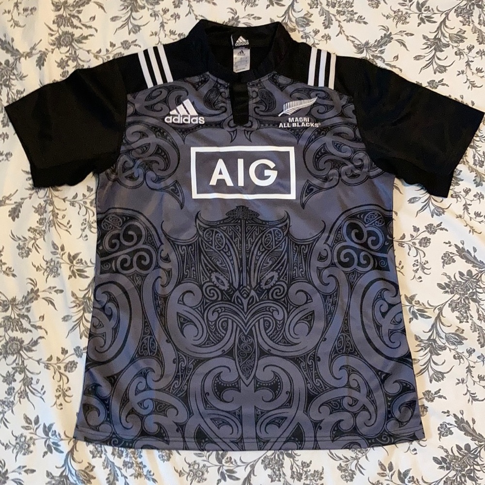 Maori All Blacks Adidas Jersey